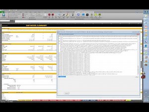 How to Import GAP Model Summary to MS Excel using OPENSERVER