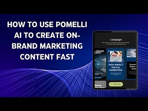 How to Use Pomelli AI to Create On-Brand Marketing Content Fast
