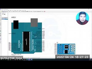 SIMULACION DE ESP8266 EN PROTEUS