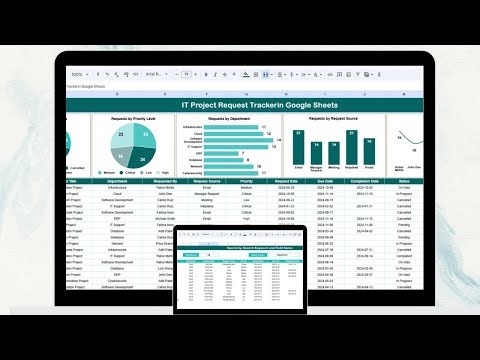 IT Project Request Tracker in Google Sheets