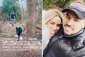Katie Price embraces 'country life' with Carl Woods and 'building a future'