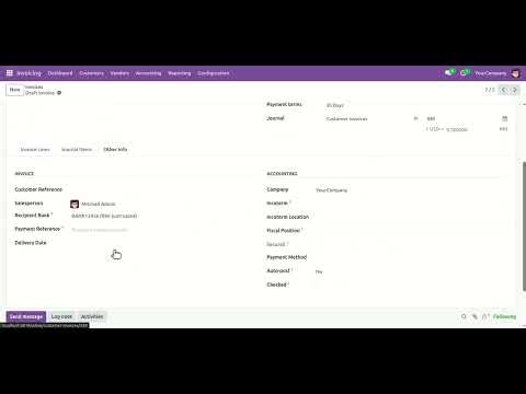 Manual Currency Exchange Rate On Invoice & Payment Odoo
