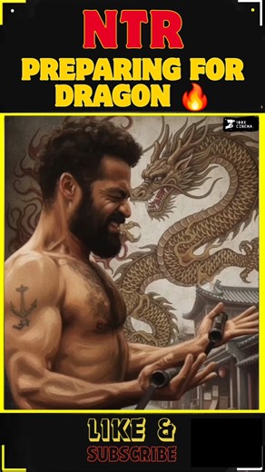 NTR Preparing for Dragon Movie 🔥🔥✌️