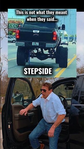 Slide to the left? 🤣 🛻 #truck #carguy #funny #wtf #grandpa #Ford #Chevy #trucks #roadrage