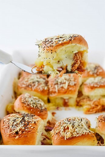 Hawaiian Chicken Sliders