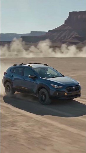 Subaru Crosstrek wilderness off-roading in different settings