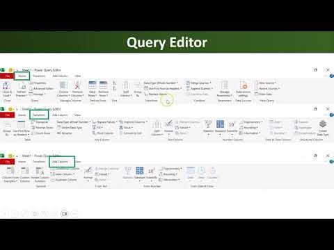 2. Power Query Editor Overview