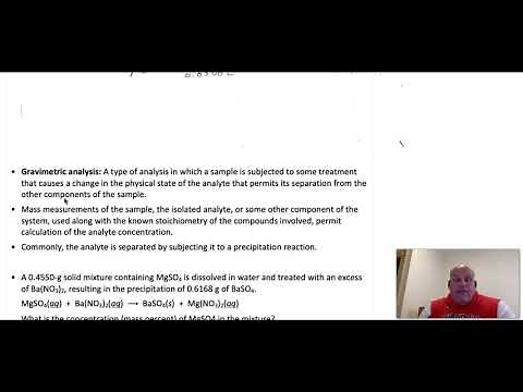 7.5 Quantitative Chemical Analysis