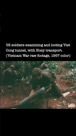 What US Soldiers Found Inside the Viet Cong Tunnels | Vietnam War Footage #vietnam #viralhistory