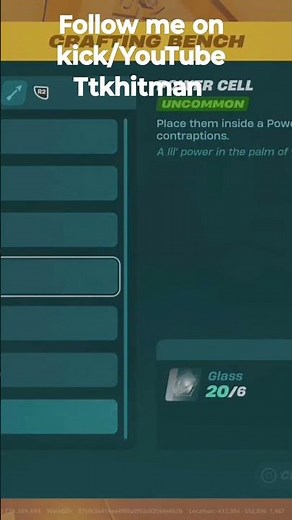 fastest way to create biomass and power cell Lego fortnite #fortnite #legofortnite #gaming