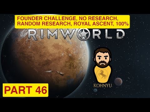 RimWorld - New Start - Founder Challenge, No Research, Random Research, Random setup, Perm - Part 46
