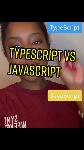 TypeScript is JavaScript with syntax for types…huh? 🧐 here’s some key differences between the two languages! 👩🏾‍💻 #typescript #javascript #vscode #learnontiktok