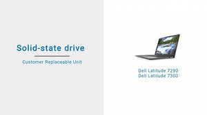 Latitude 7290、7300ソリッド ステート ドライブの取り外し方法