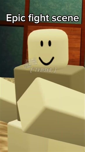 Epic fight scene #robloxanimation