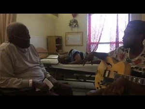 The great Howard Carroll of The Dixie Hummingbirds gives a music lesson