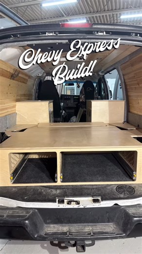 Earlier this summer, we offered a great deal on our Chevy Express Kit that brought a customer from Alberta to our doorstep in Dundas, ON. Here’s a sneak peek at the installation progress! | Overland Interiors