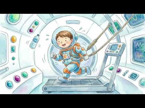 Living in Space! 🚀 How Do Astronauts Eat & Sleep? 🌌