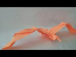 how to make an origami phoenix