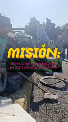 2.1K views · 15 reactions | ️ Juega Limpio, Descacharrízate ✨ Insert Coin para activar el modo limpieza. ️ Cuadrillas en acción: Level Up en cada colonia. 晴 Cada mueble o tiliche recolectado = Game Over al cacharro. En la Ciudad de las niñas y niños, jugamos en equipo para ganar la partida más importante: ¡vivir mejor!  | Gobierno de Zapopan | Facebook