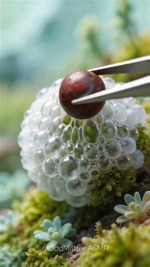 Mystery of the Alien Moss 🔍 Tiny Bubbles & a Rusty Secret