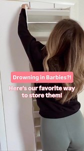 6.9K views · 58 reactions | Running out of spots to store all that @barbie stuff?! We GET it! 勺 ‌ ‌We love using this back of the door organizer for Barbie organization! And it’s only $19.99! If you are lacking in storage space, this is the perfect solution! A spot for every little thing  ‌ ‌Over-the-door organizer: https://mavely.app.link/e/2LIK71vzDUb | The Tidy Home | Facebook