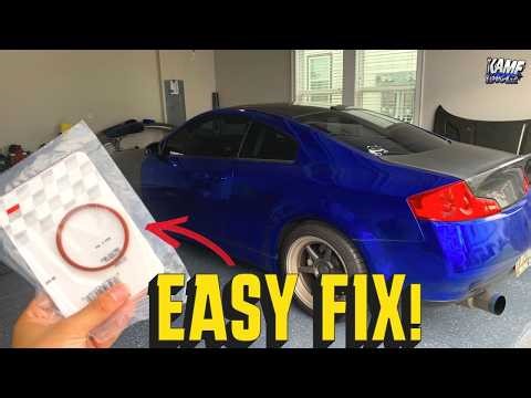 G35 Oil Cooler Gasket LEAKING! (O-Ring FIXED)