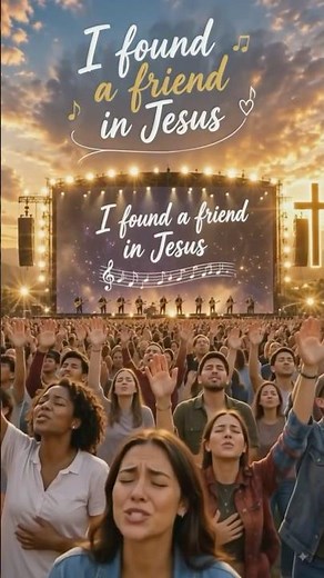 I Have Found a Friend in Jesus ❤️ | Beautiful Christian Worship Song | Faith, Hope & Peace #jesus