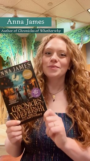 11K views · 89 reactions | Anna James, author of our May Young Reader book Chronicles of Whetherwhy: The Age of Enchantment, has written a book that will make your child become a reader. Here she is to give you other great books to put on your kids #TBR for summer reading! #BNSummerReadingProgram #YoungReader #Getthemreading https://barnesandnoble.visitlink.me/oLrI_g | Barnes & Noble | Facebook