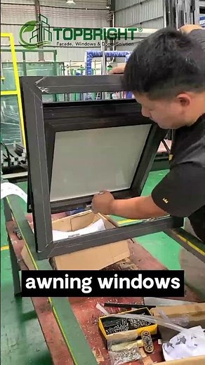 What is Awning Window #AwningWindows #homeimprovement #energyefficiency #aluminumwindow