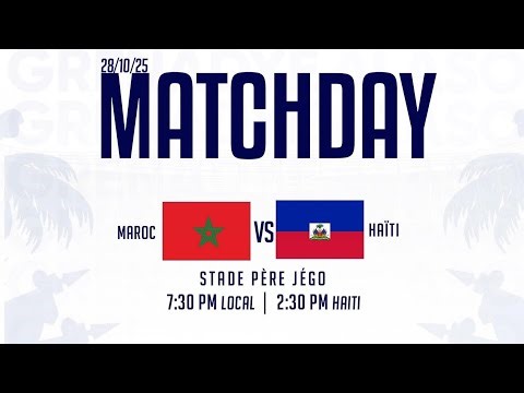 MAROC VS HAITI WOMENS LIVE STREAMING
