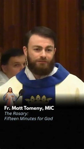 The Rosary: Fifteen Minutes for God Fr. Matthew Tomeny reminds us that God gives us 24 hours each day — and what is 15 minutes in return? In those few moments, we can lift our minds and hearts to the Lord through one of the most powerful prayers ever given: the Rosary. Today, on the Feast of Our Lady of the Rosary, we are invited to rediscover this prayer as more than repetition — it is meditation, contemplation, and love in action. Our Lady at Fatima urged the faithful to pray the Rosary daily,