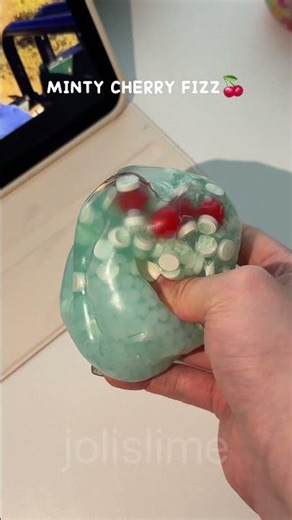 Mint Soda Stress Ball ASMR: Refreshing Colors & Satisfying Bouncy Fidget Toy