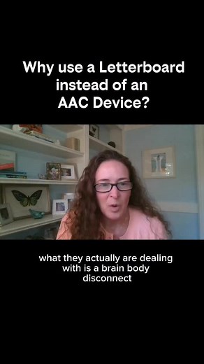 4.2K views · 261 reactions | There’s a progression to learning this method. It begins with developing the neural pathways through pointing and eventually it moves into typing #autismodyssey #spellers #presumecompetence #nonspeakers #letterboard | Betsy On The Go | Facebook