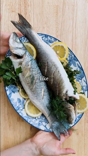 Whole Roasted Branzino + How to debone it like restaurants (20 min. Mediterranean Dinner Recipe)