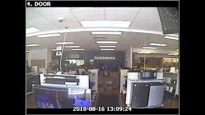 On August 16, 2018, at approximately 1:00pm, a male suspect entered Cash America Pawn located at 7471 Hwy 85 in Riverdale. After remaining inside of the store for approximately 8 minutes, the male suspect grabbed a nail gun from a store shelf and used it to break a jewelry display case, allowing him access to grab 3 trays of jewelry worth approximately $8500. After removing the jewelry from the display case, the male suspect exited the store and was able to flee from the location on foot. The Cl