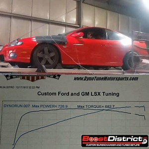 Tate's GTO making power with our #LSA Supercharger kit. 726WHP/682RWTQ ! -Boost District LSA Superchargers GTO kit -Upgraded heat exchanger -ZL1 lid -2.38 upper pulley, -full plug and play wiring kit comes with this setup now too! -402ci stroker LY6 block @ 10.7:1 CR -Pump 93 octane fuel -DeatschWerks 95lb injectors -Brian Tooley Racing stage IV PD cam -Innovators West, Inc. GTO 10% OD lower pulley. -AlkyControl meth kit 🔺Tag your friends and share this post please!🔺 Owner: Tate Elliot. Tune: 