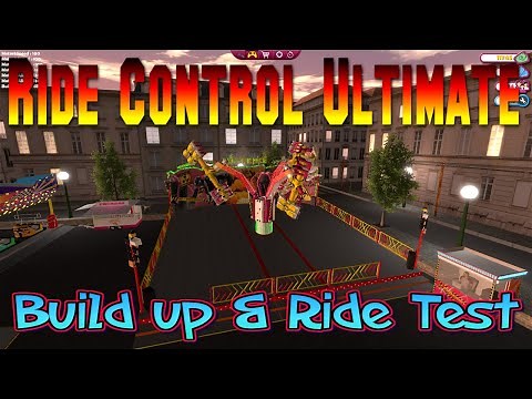 Ride Control Ultimate - Build up & test run the rides