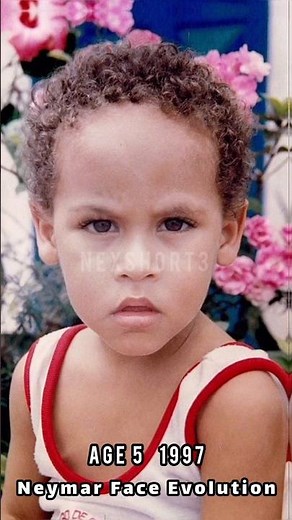 Neymar Face Evolution 😱 | Age 5 to 33 (1997–2025) #viral