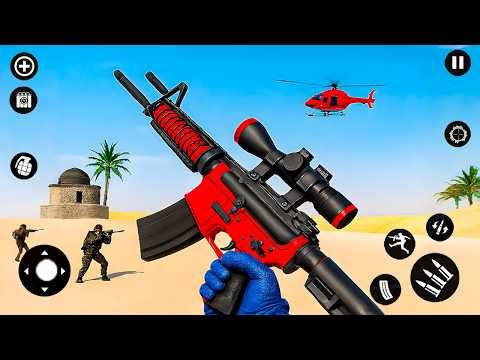 FPS Robot Shooter Strike Anti-Terrorist Shooting - New 2026 Update _ Android GamePlay