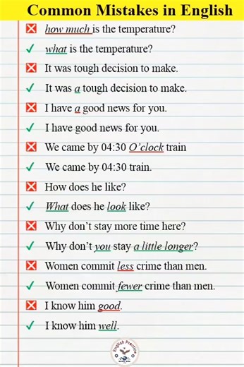 Common mistakes in English| Learn English #englishpractice #learnenglish | English Practice