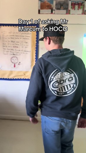 Asking Mr. Marcum to HOCO: Day 1