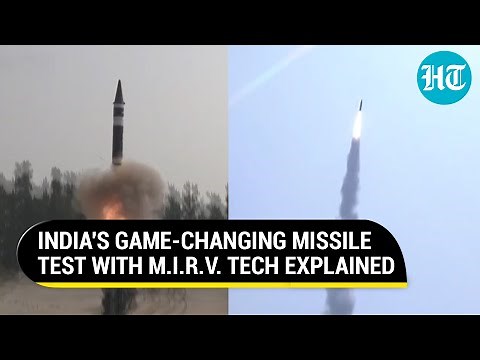 Now India's 1 Nuclear Missile Can Hit Multiple Targets At Same Time? Agni-5 MIRV Test | Divyastra