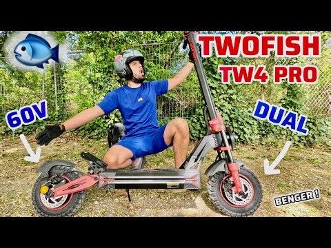 TWOFISH TW4 PRO 60V 2000W [4k60fps] ELECTRIC SCOOTER #foryou #rider #fyp #foryou SCOOTERS