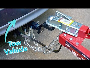 How to Attach Utility Trailer to Car