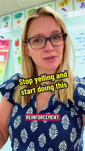 Stop wondering why yelling doesn’t work. Reinforcement is the secret. #parenting