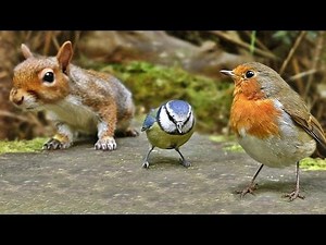 Videos and Sounds for Dogs to Watch and Listen To : Birds Chirping and Singing
