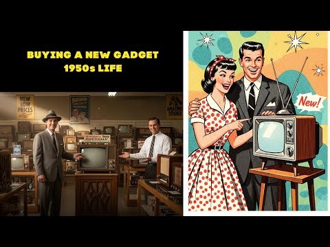 What It Was Like to Buy a New Gadget in the 1950s | Life in the 50s Documentary Style