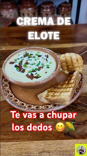 CREMA DE ELOTE DELICIOSA