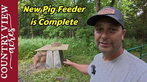 35K views · 1.3K reactions | Installing the New Pig Feeder and...