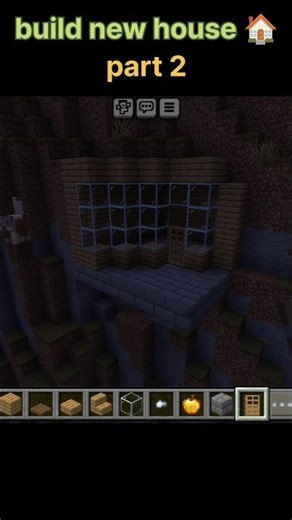 build new house in minecraft part 2 | #minecraft #shorts #gaming